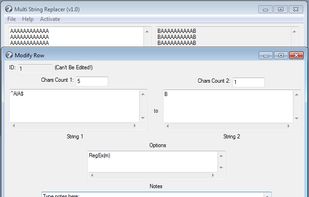 Multi String Replacer screenshot 1