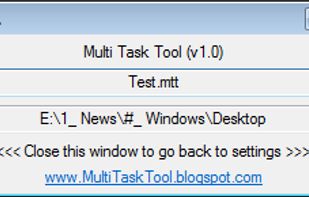 Multi Task Tool screenshot 1