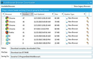 MultiBrowser screenshot 1