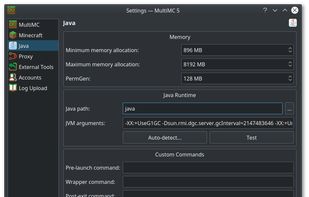MultiMC screenshot 2