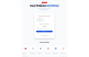 App view before login