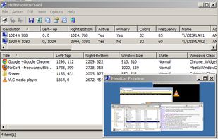 MultiMonitorTool screenshot 1