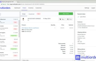Multiorders screenshot 1