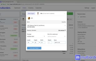 Multiorders screenshot 2