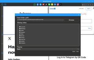 create and save unlimited profiles
