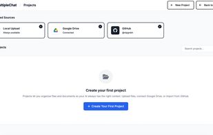 MultipleChat AI screenshot 2