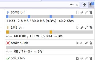 Multithreaded Download Manager screenshot 1
