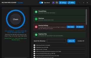  Multron Win Cleaner screenshot 1