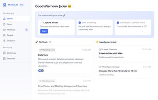 Mumble AI screenshot 1