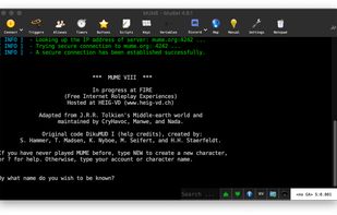 MUME screenshot 2
