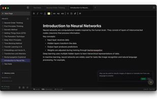 Muse Notebook screenshot 2