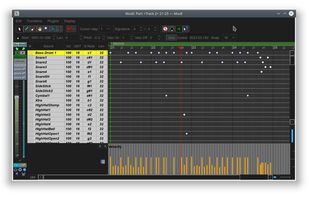 MusE Sequencer screenshot 3