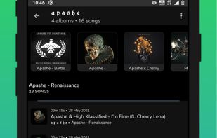 Music Player Lite screenshot 2