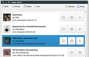 Music Radar screenshot 1