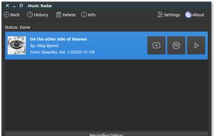 Music Radar screenshot 2