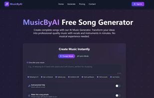 MusicByAI screenshot 1