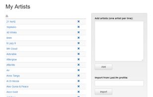 MusicFeedz screenshot 1