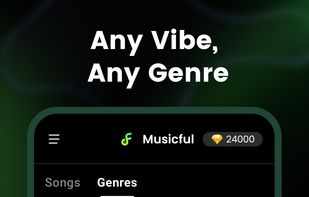 A wide variety of music genres to choose from