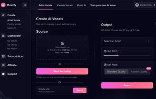 Musicfy.lol screenshot 1