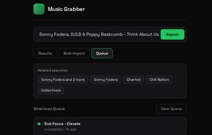 MusicGrabber screenshot 2