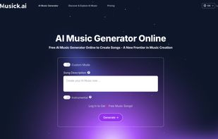 Musick.ai screenshot 1