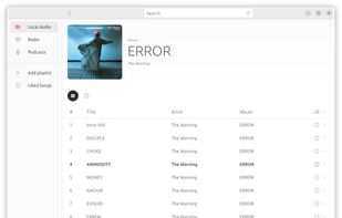 MusicPod screenshot 1