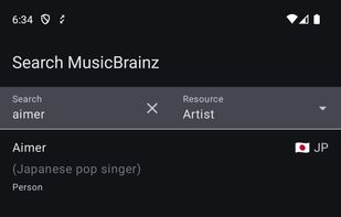 MusicSearch screenshot 1