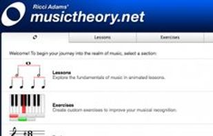 musictheory.net screenshot 1