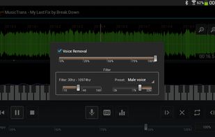 MusicTrans screenshot 1