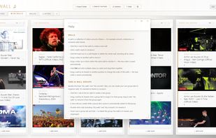 Musicwall screenshot 2