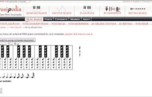 Musipedia screenshot 1