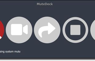 MuteDeck on Windows with no Zoom running, but still mute control!