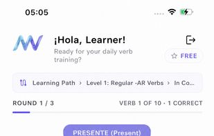 MuyVerbs screenshot 3