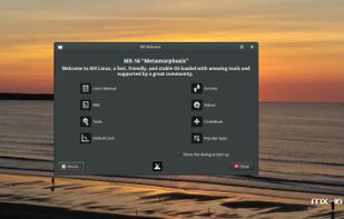 MX Linux screenshot 1