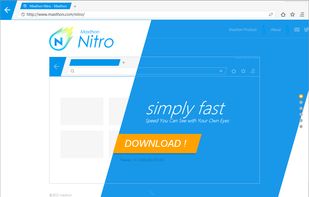 Maxthon Nitro screenshot 1