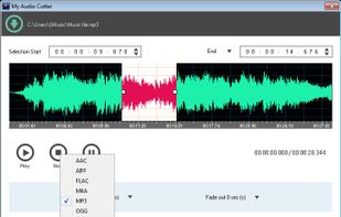 My Audio Cutter screenshot 1