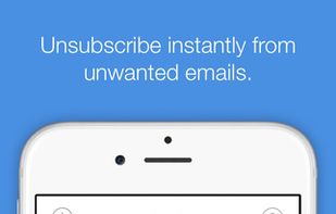 Unsubscribe instantly from unwanted emails.