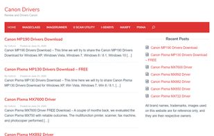 my-canondrivers.com screenshot 1