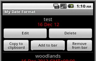 My Format screenshot 1