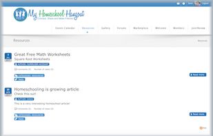 My Homeschool Hangout screenshot 2