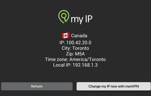 check IP on Apple tv