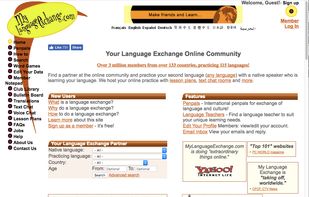 My Language Exchange screenshot 1