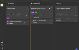 My Personal Kanban screenshot 1