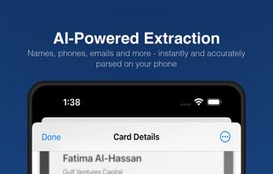 My Quick Card Scanner screenshot 1