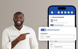 My Safe Resume App view