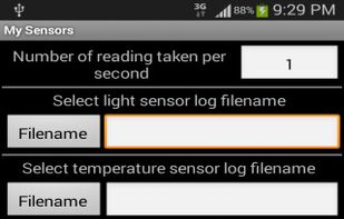 My Sensors screenshot 2