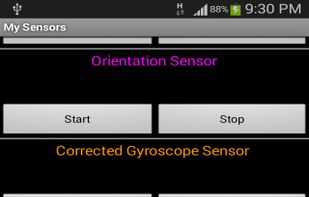 My Sensors screenshot 1