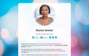 My Static Page screenshot 1