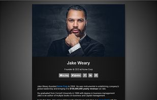 My Static Page screenshot 2