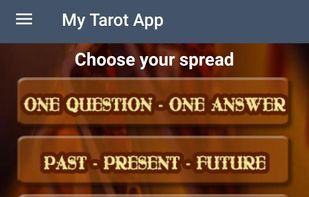 My Tarot App: Card Reading screenshot 1
